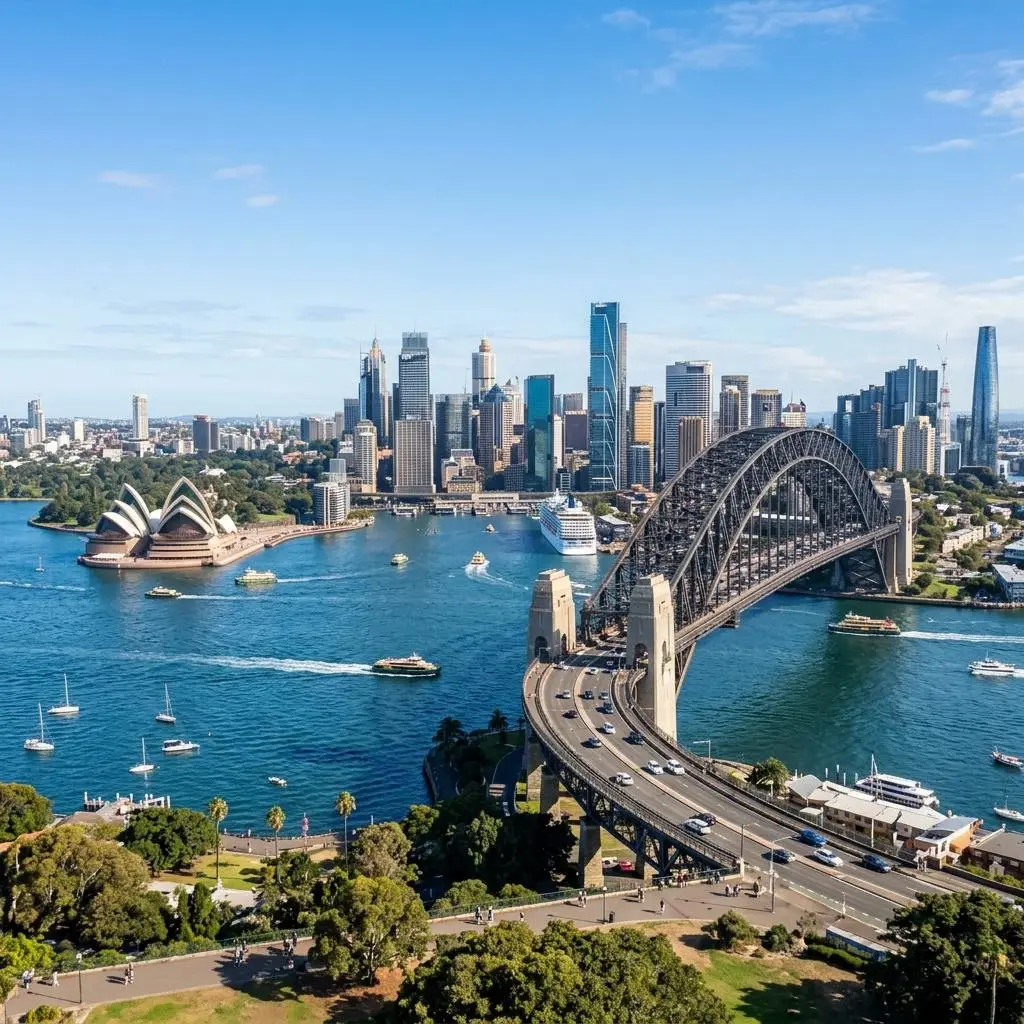 Sydney business district